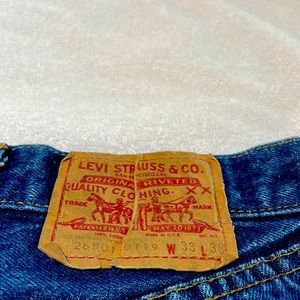 Levi 501 vintage jeans